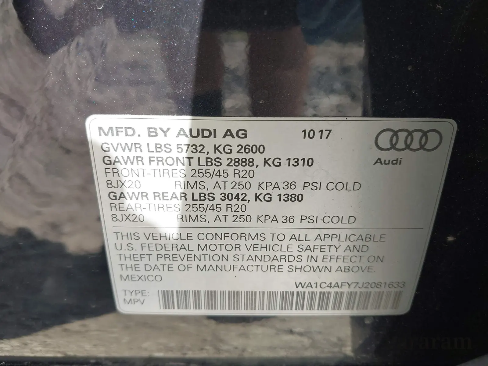 2018 Audi SQ5 Prestige