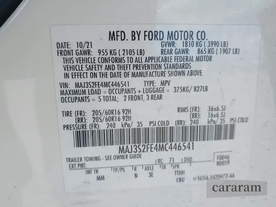 2021 Ford EcoSport S