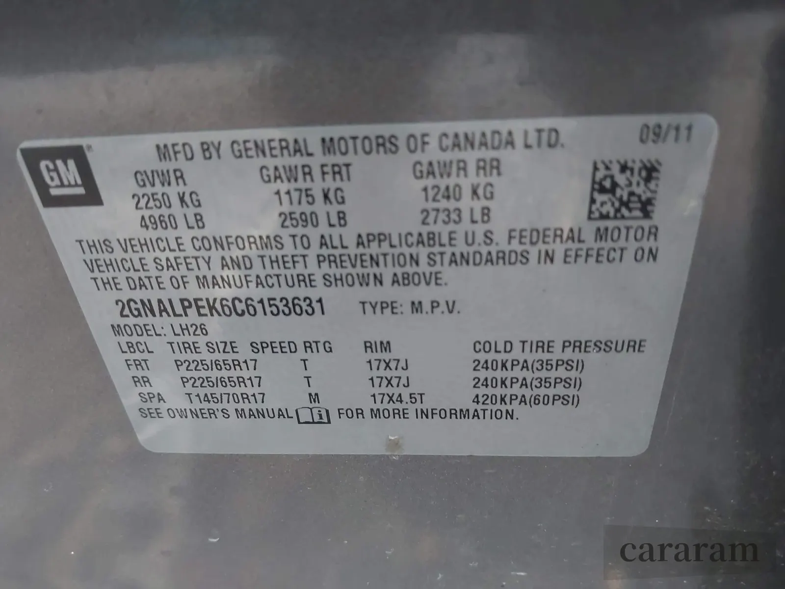 2012 Chevrolet Equinox 2LT