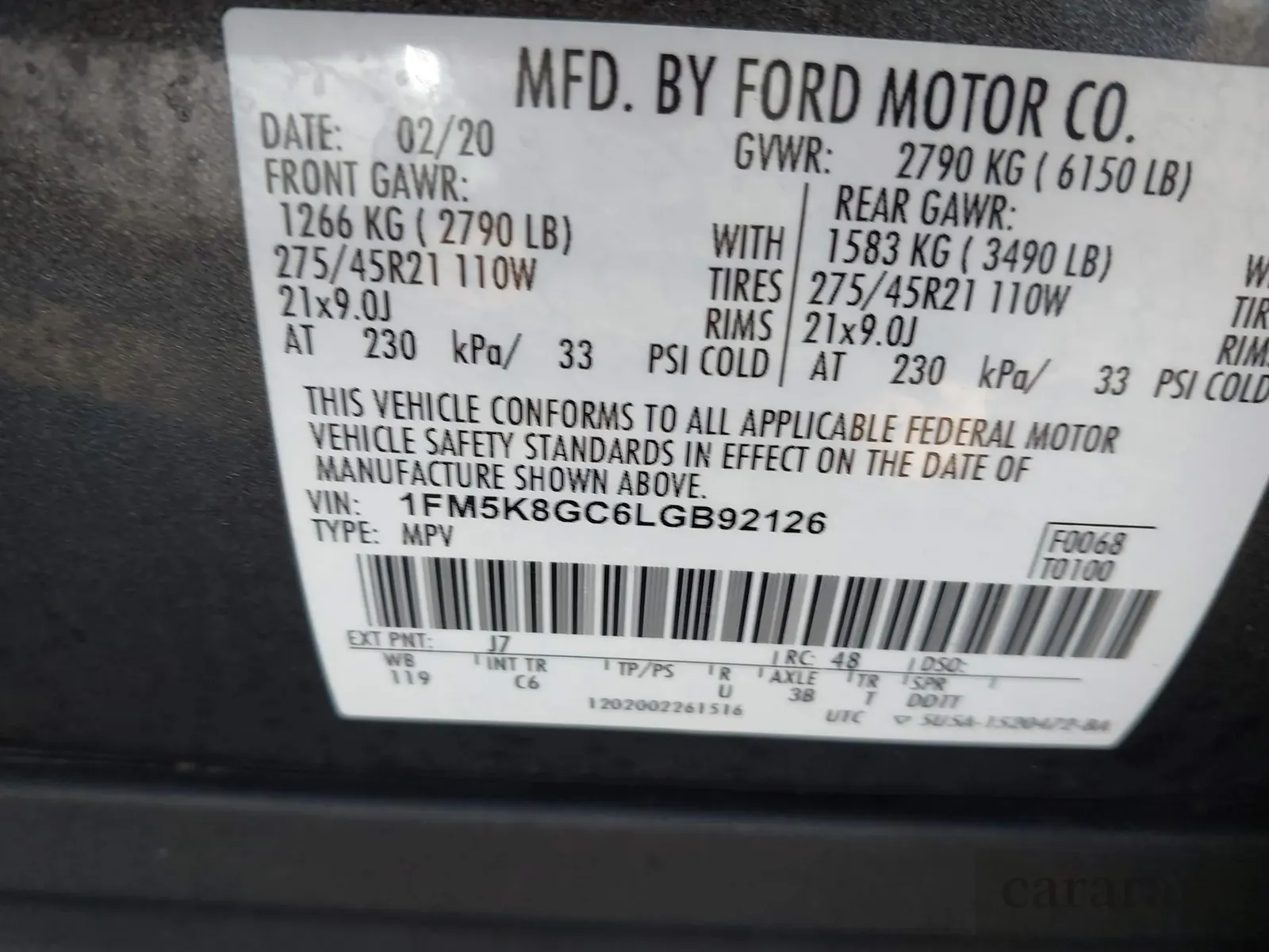 2020 Ford Explorer ST