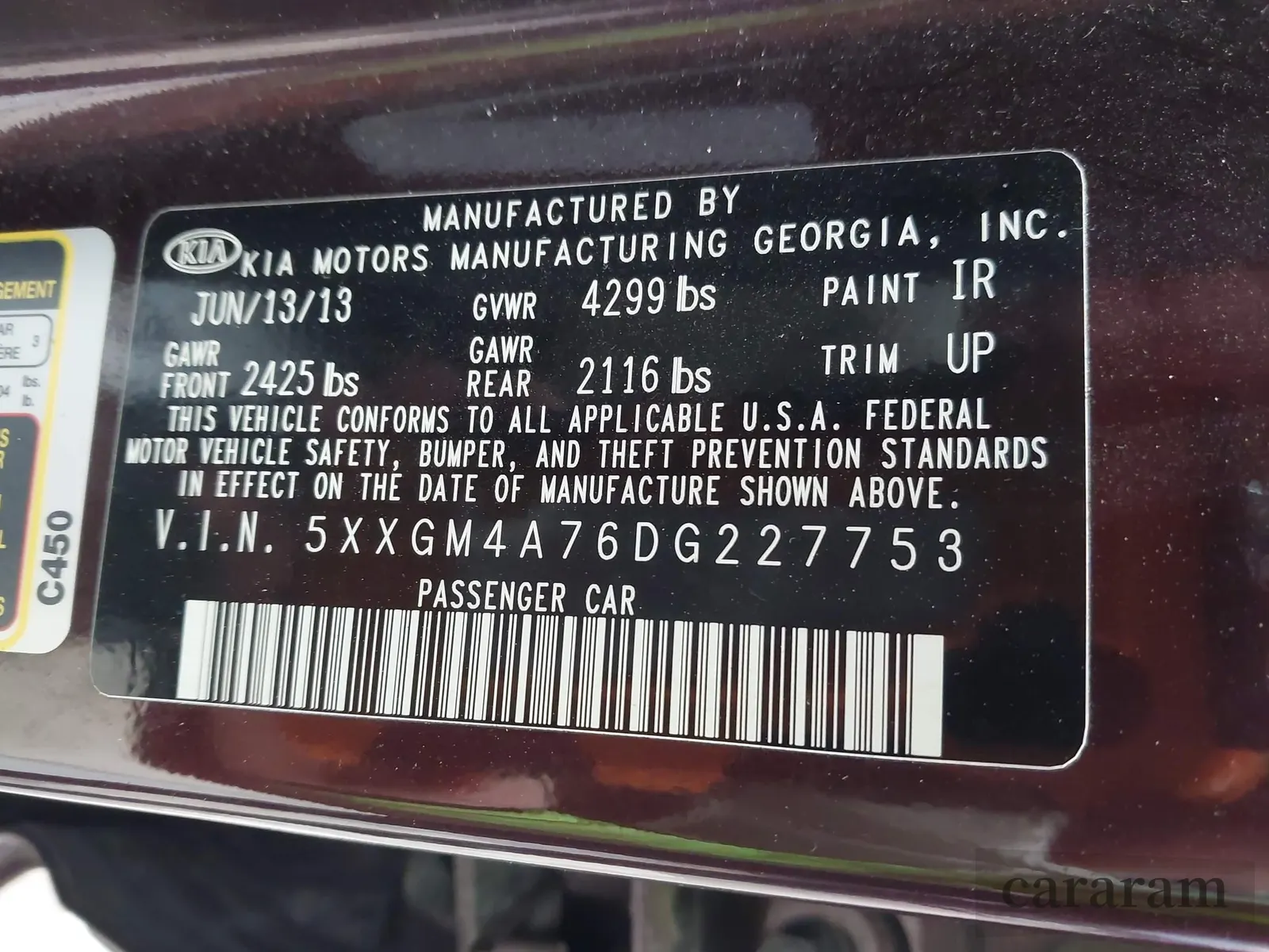 2013 Kia Optima LX