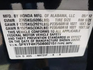 2013 Honda Pilot EX-L
