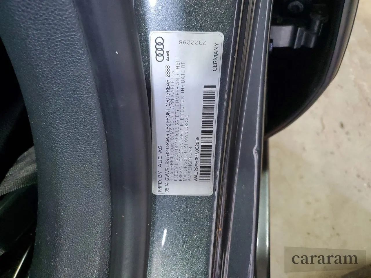 2015 Audi A7 Prestige