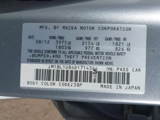2013 Mazda 3 i Sport
