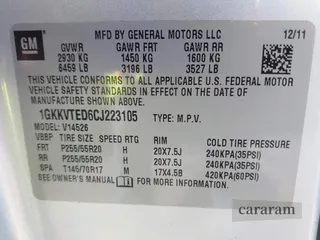 2012 GMC Acadia Denali