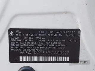 2011 BMW 5 Series 535i