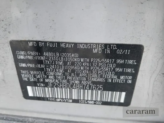 2011 Subaru Forester X Premium