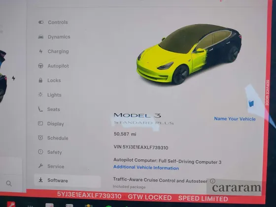 2020 Tesla Model 3 Standard Range Plus