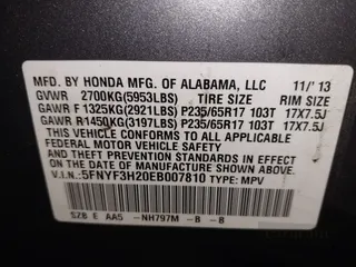 2014 Honda Pilot LX