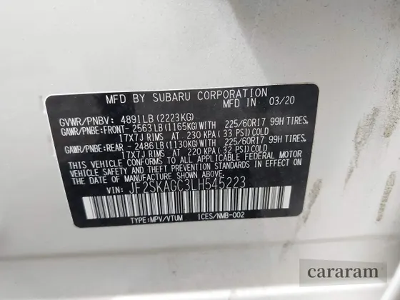 2020 Subaru Forester Premium