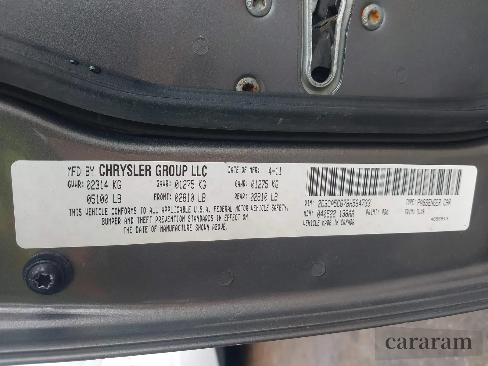 2011 Chrysler 300 Limited