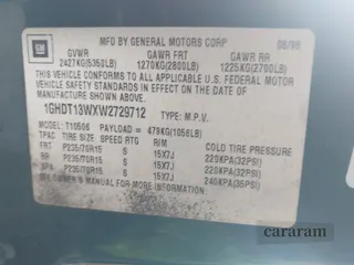 1998 Oldsmobile Bravada