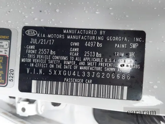 2018 Kia Optima EX