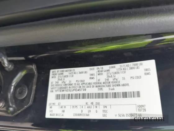 2018 Ford F-150 XL
