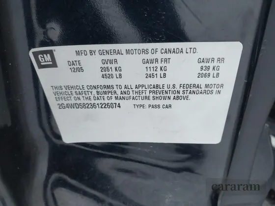 2006 Buick LaCrosse CXL