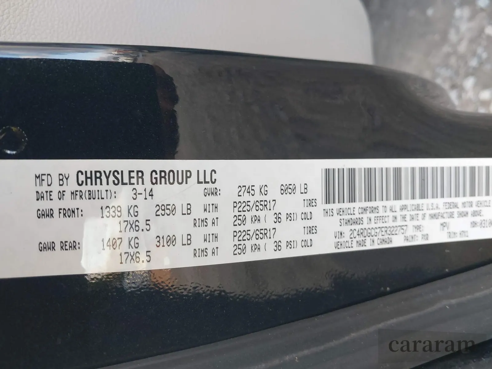 2014 Dodge Grand Caravan SXT