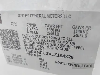 2020 GMC Acadia Denali
