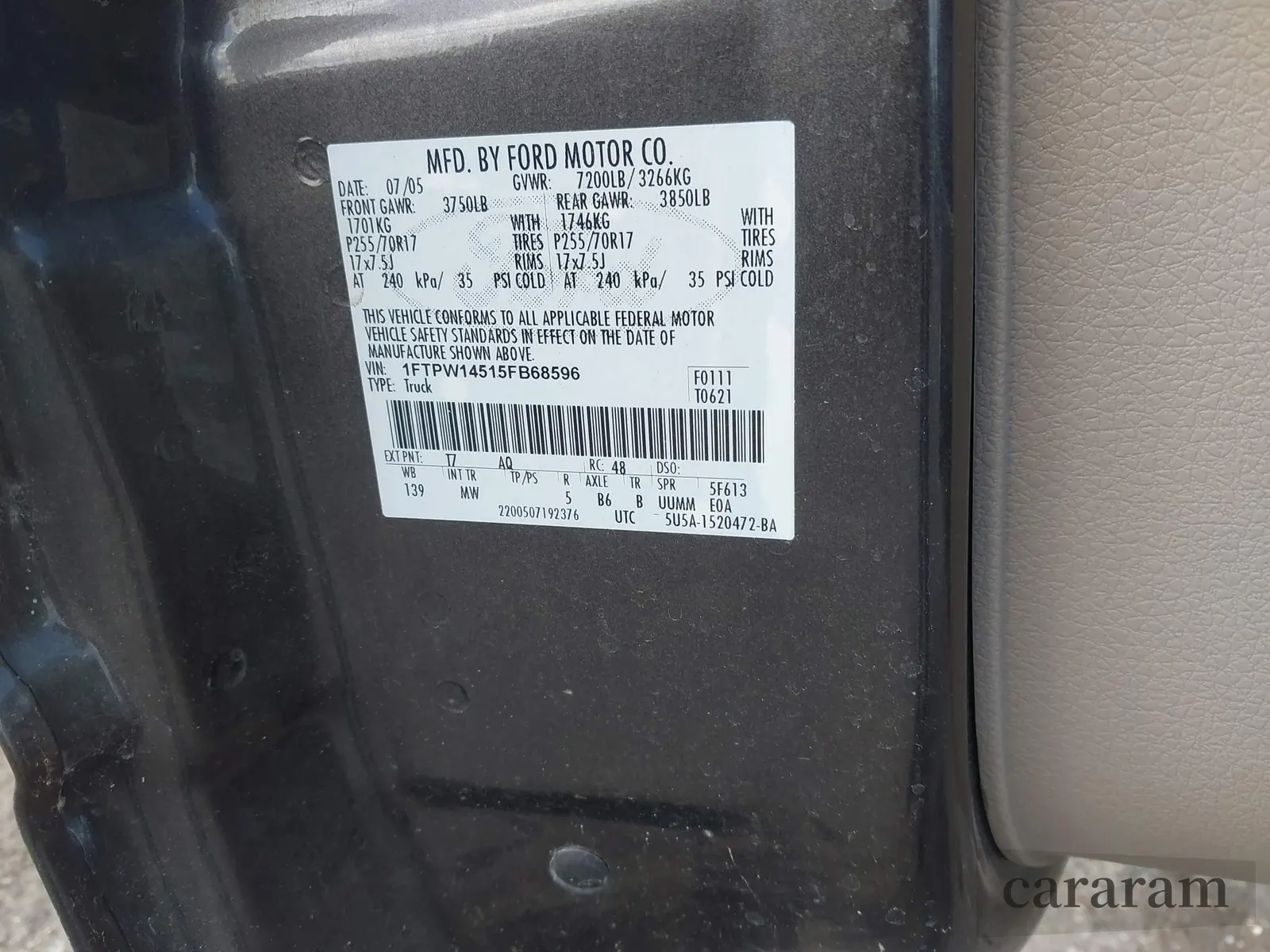 2005 Ford F-150 XLT