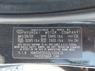 2003 Hyundai Elantra GT