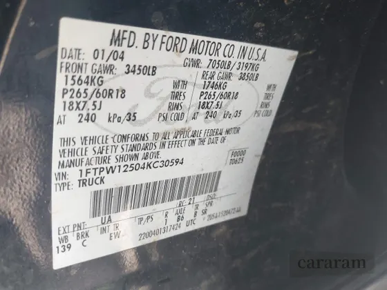 2004 Ford F-150 XLT
