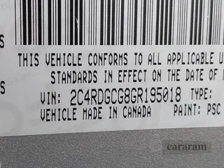 2016 Dodge Grand Caravan SXT