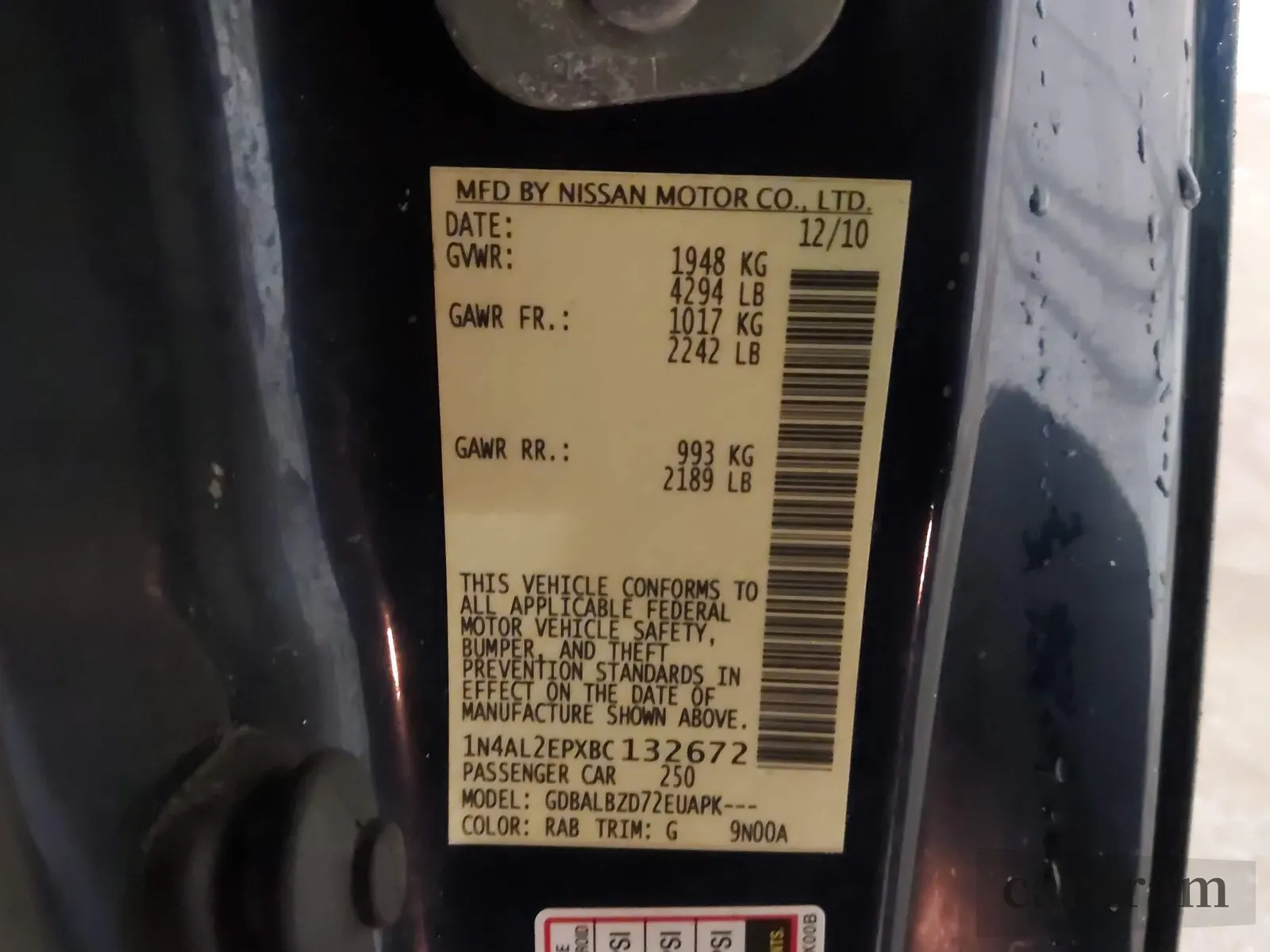 2011 Nissan Altima S