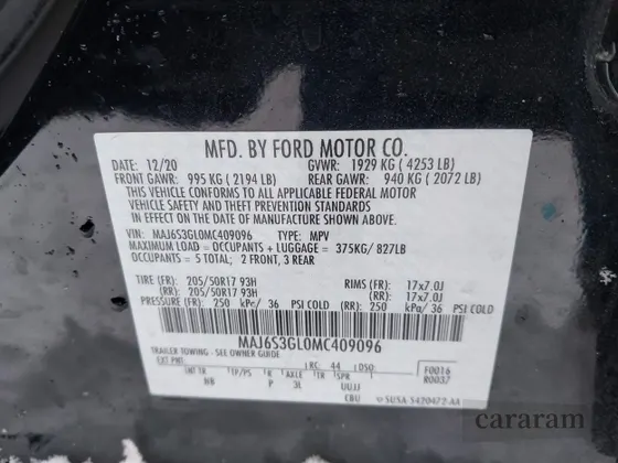 2021 Ford EcoSport SE