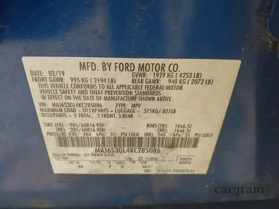2019 Ford EcoSport SE