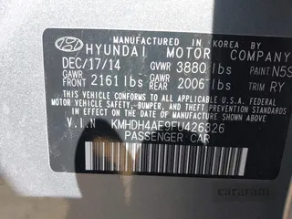 2015 Hyundai Elantra SE