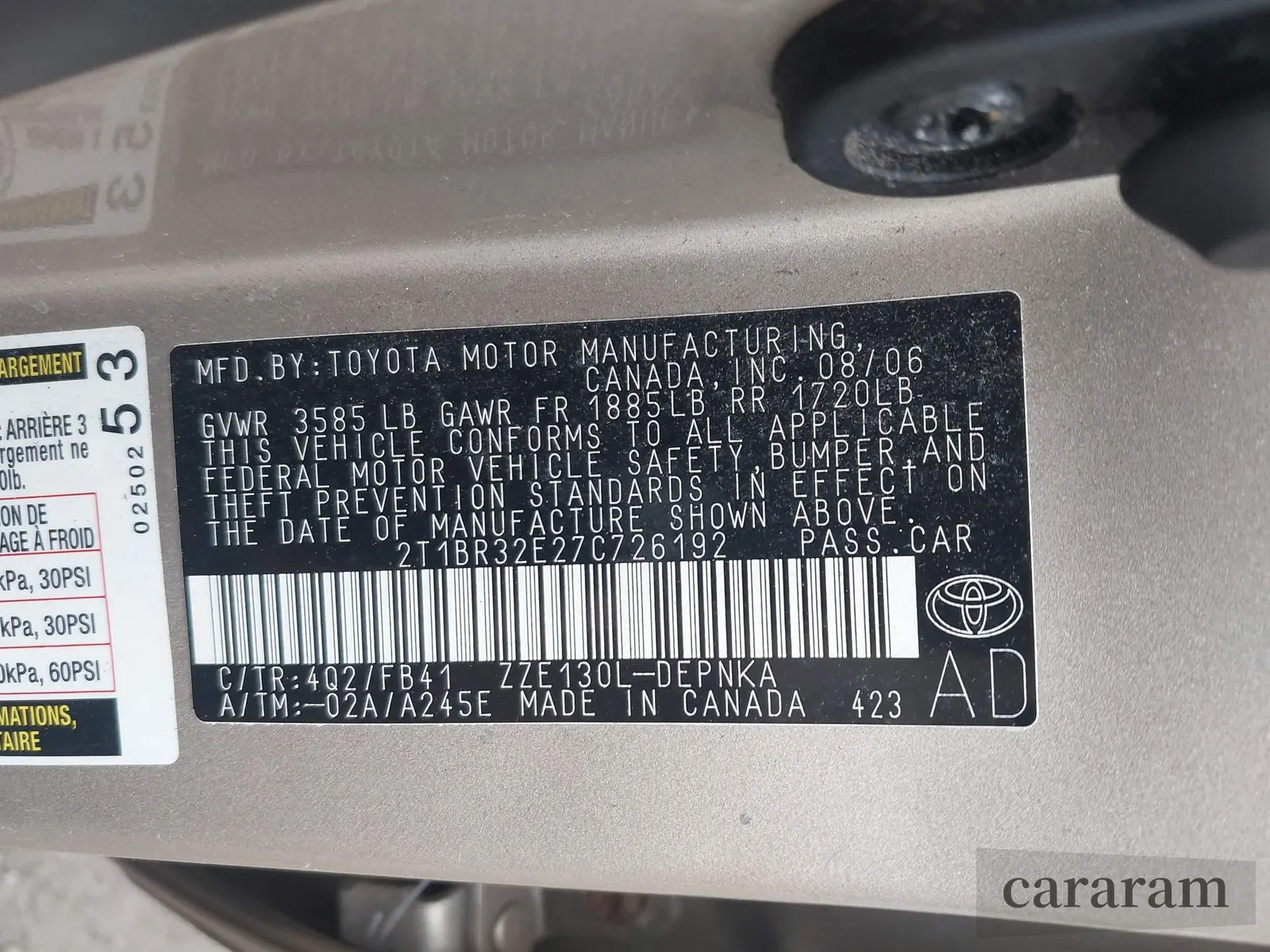2007 Toyota Corolla LE