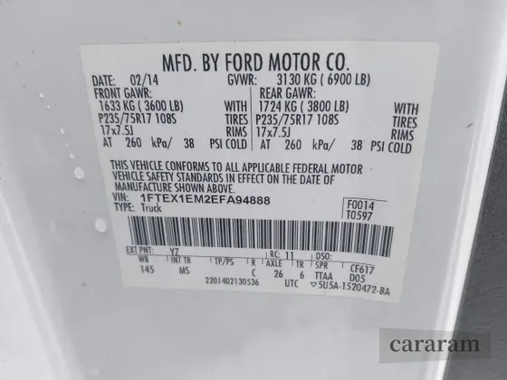 2014 Ford F-150 STX