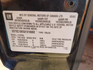 2003 GMC Sierra 1500 SLE