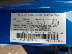 2012 Mazda 3 i Touring