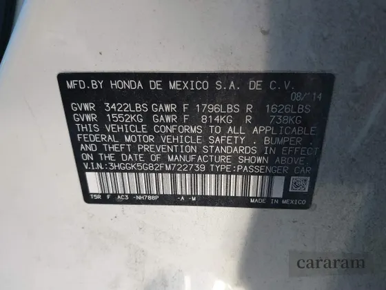 2015 Honda Fit EX