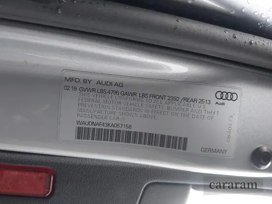 2019 Audi A4 Premium