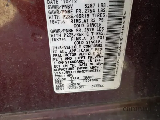 2013 Nissan Murano LE