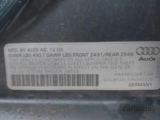 2010 Audi A4 Premium
