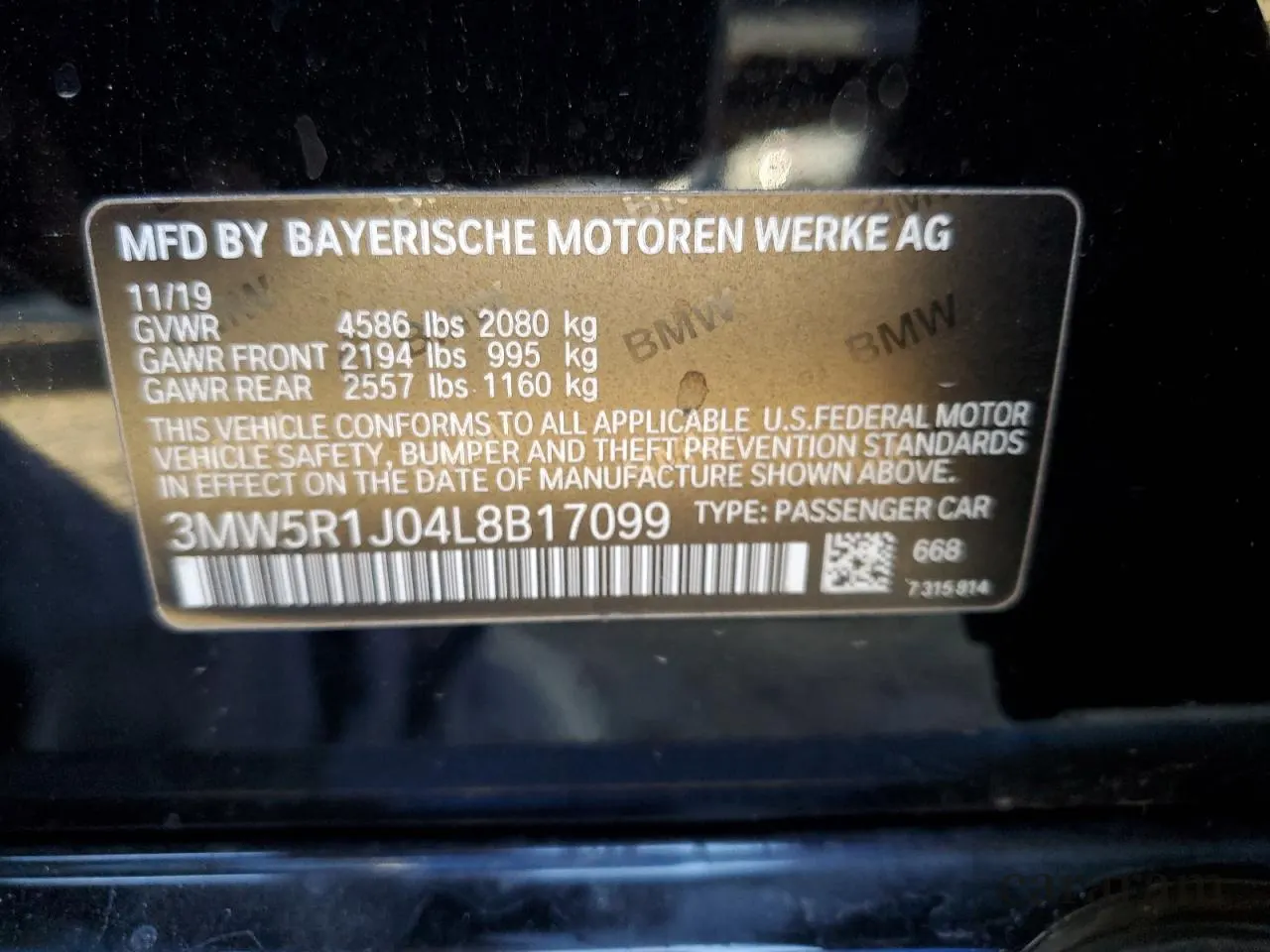 2020 BMW 3 Series 330i