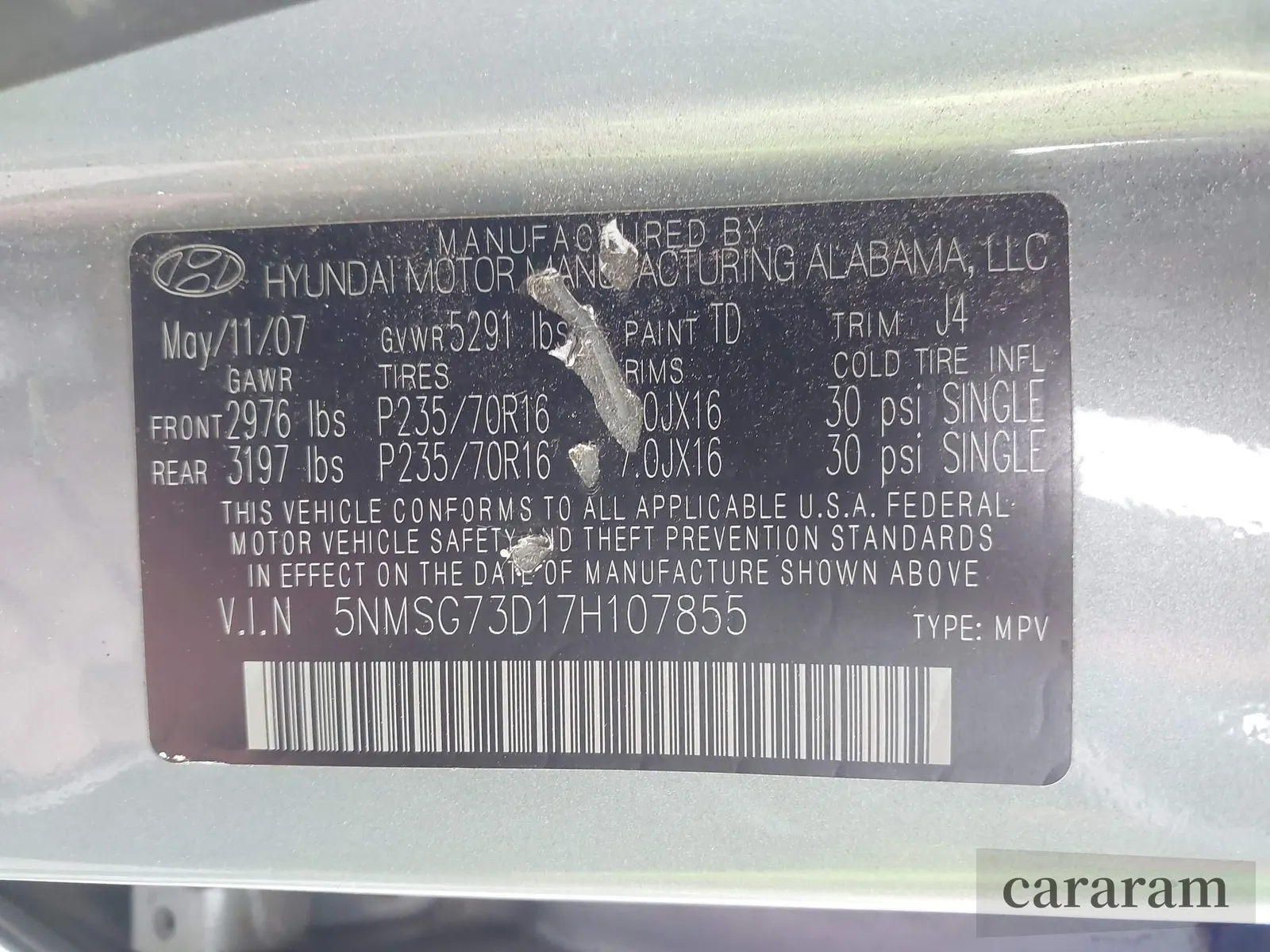2007 Hyundai Santa Fe GLS