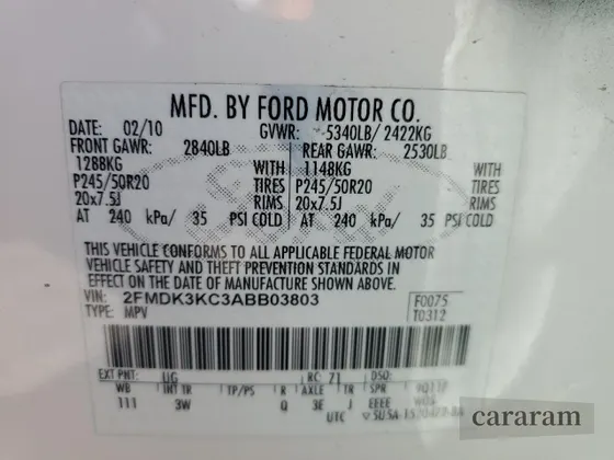 2010 Ford Edge Limited