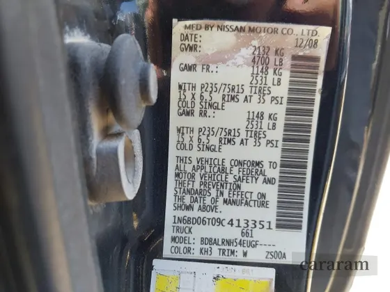 2009 Nissan Frontier SE