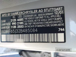 2002 Mercedes-Benz E 320