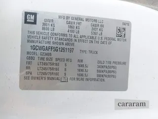2016 Chevrolet Express Cargo