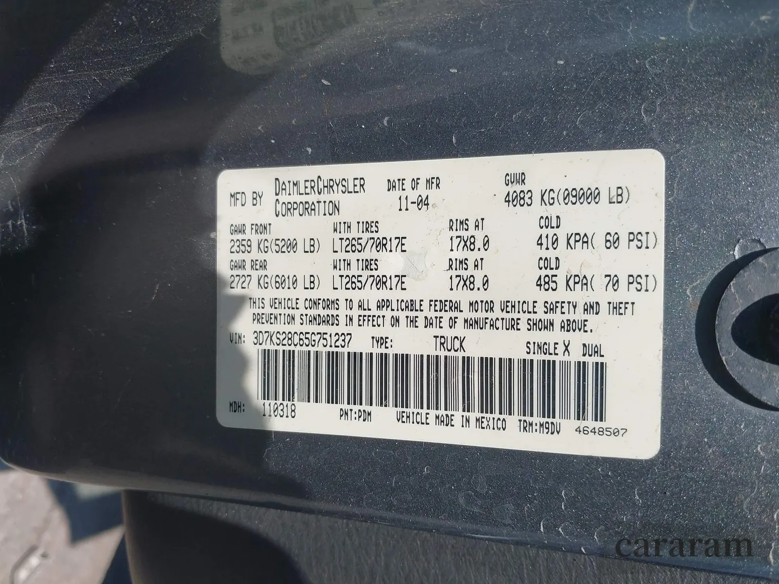 2005 Dodge 2500 SLT