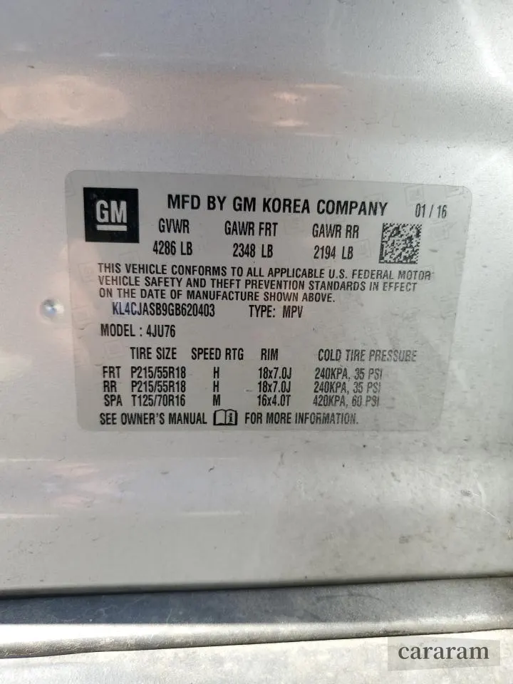 2016 Buick Encore
