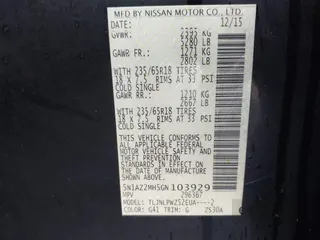2016 Nissan Murano SV