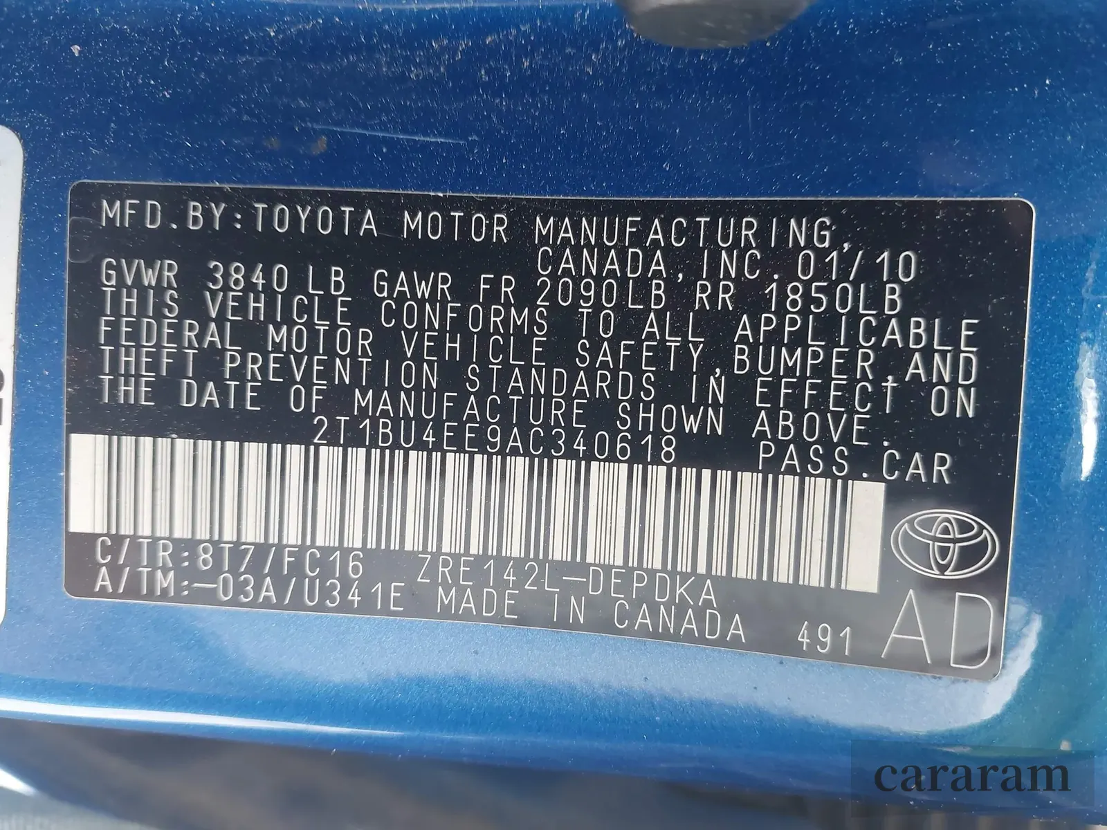 2010 Toyota Corolla LE
