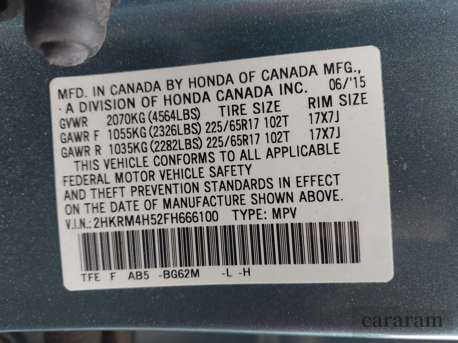 2015 Honda CR-V EX