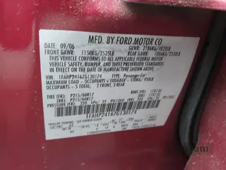 2007 Ford Five Hundred SEL