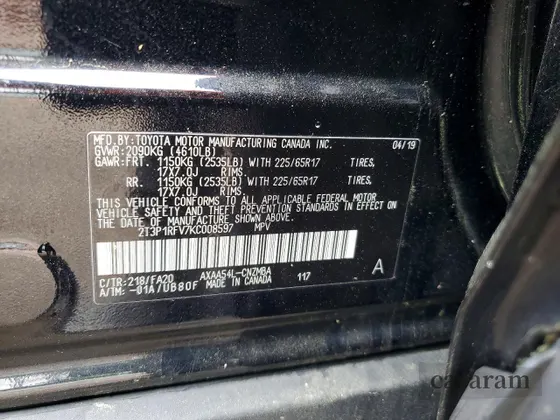 2019 Toyota RAV4 XLE